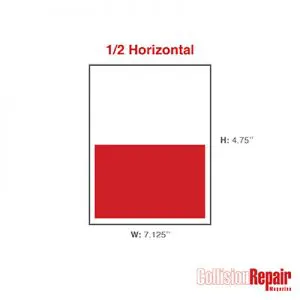 2025 1/2 Page Horizontal - Collision Repair Mag