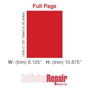 2026 Full Page - Collision Repair Mag