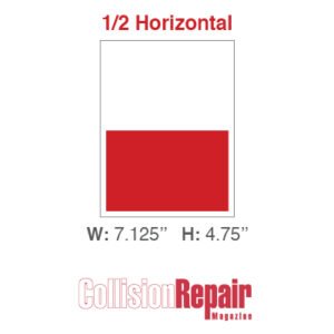 2026 1/2 Page Horizontal - Collision Repair Mag